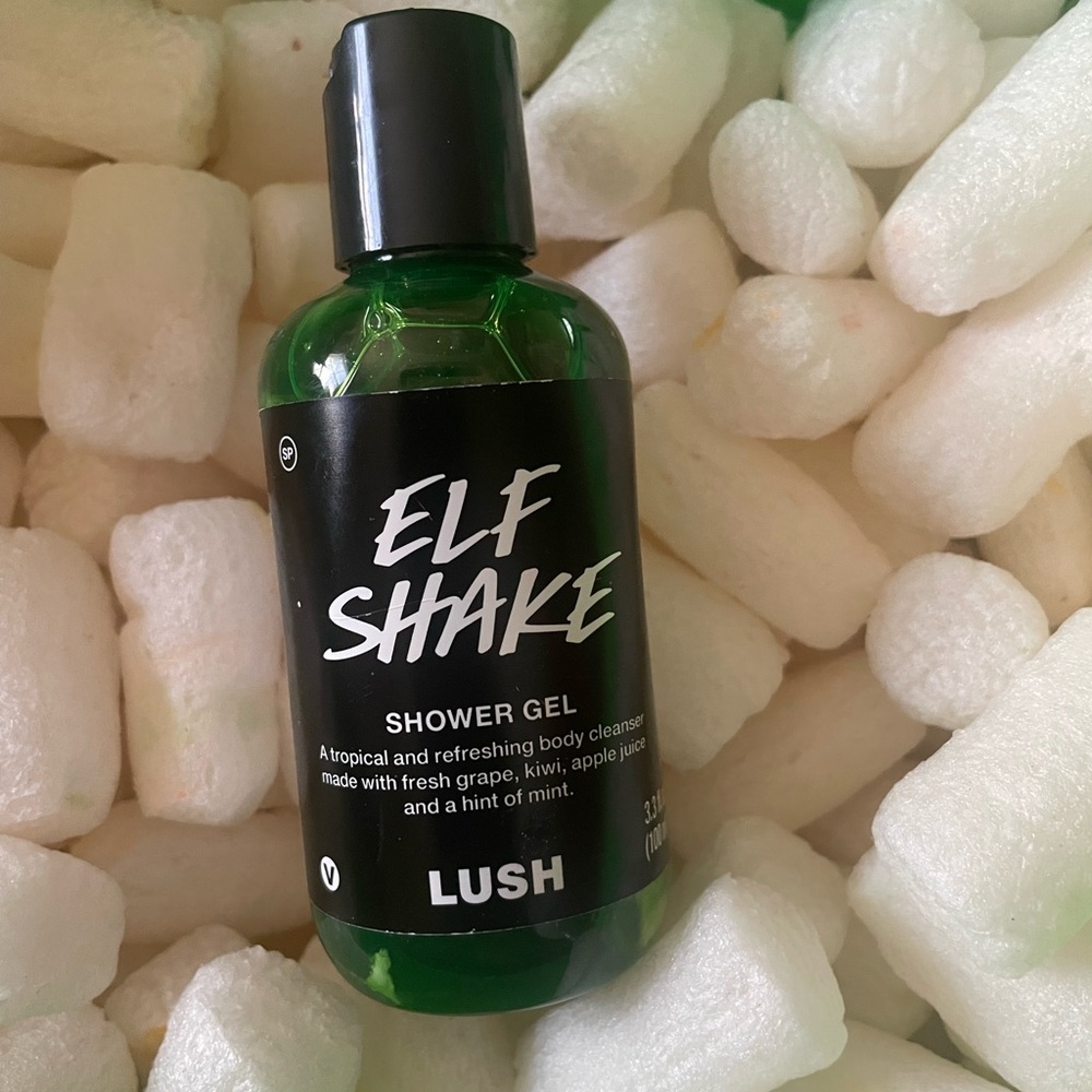 Lush Elf Shake Shower Gel - Vibrant Green